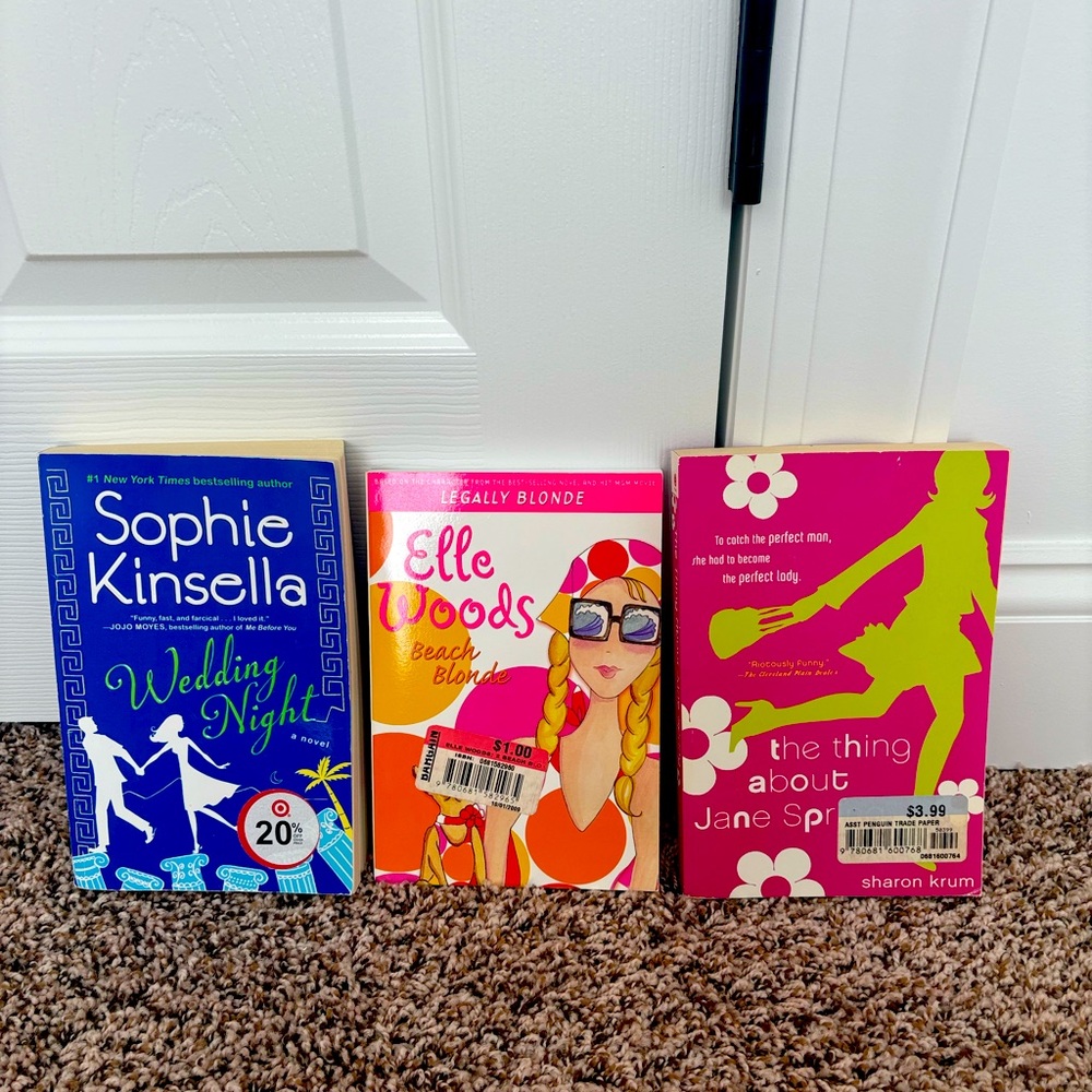 Set of three summer reads